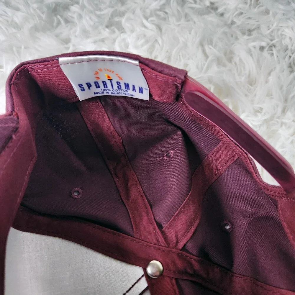 Vintage Farmer's Cooperative Elevator Co. Burgandy Snapback Trucker Hat